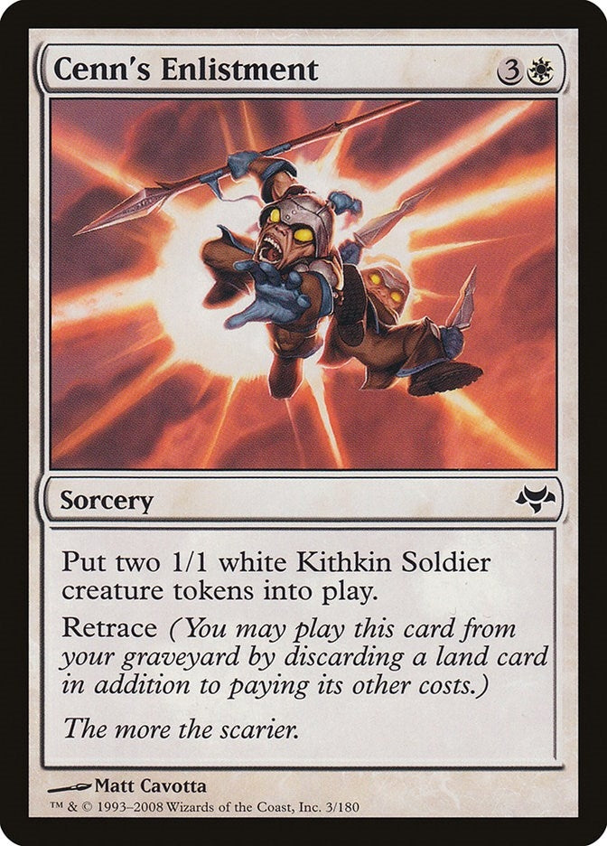 Image for Cenn's Enlistment (3) (Eventide) - Magic: The Gathering