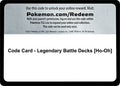 Image for Code Card - Legendary Battle Decks [Ho-Oh] (SM02) - Pokemon