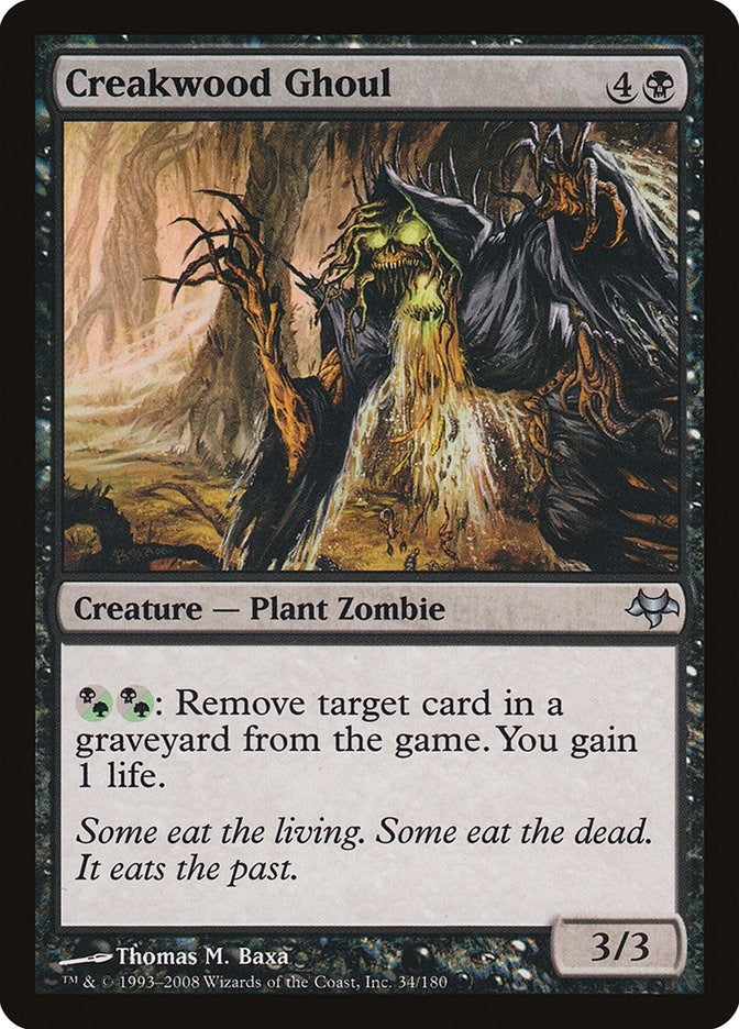 Image for Creakwood Ghoul (34) (Eventide) - Magic: The Gathering