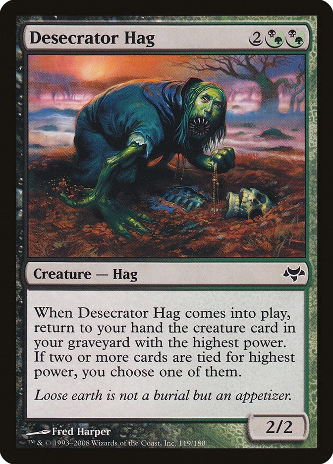 Image for Desecrator Hag (119) (Eventide) - Magic: The Gathering