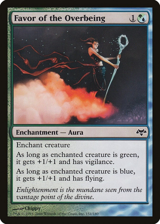 Image for Favor of the Overbeing (151) (Eventide) - Magic: The Gathering