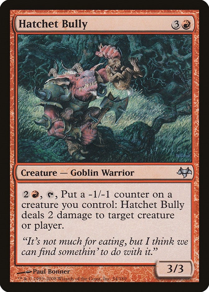 Image for Hatchet Bully (54) (Eventide) - Magic: The Gathering