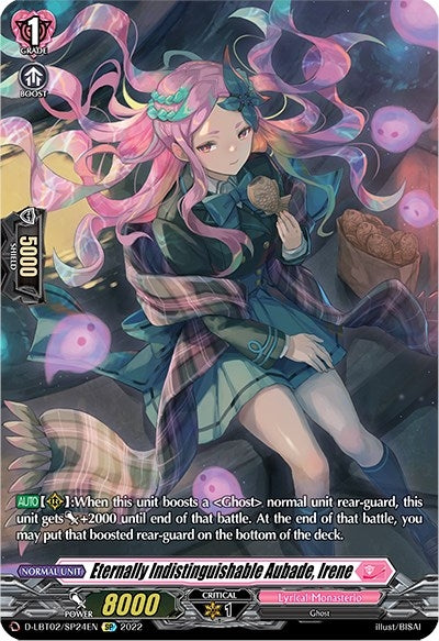 Image for Eternally Indistinguishable Aubade, Irene (SP) (D-LBT02/SP24EN) (D-LBT02: Lyrical Monasterio ~It's a New School Term!~) - Cardfight Vanguard