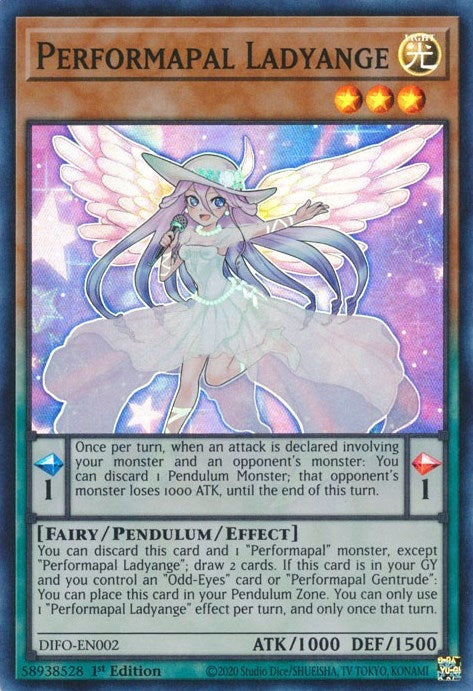 Image for Performapal Ladyange (DIFO-EN002) (DIFO) - YuGiOh
