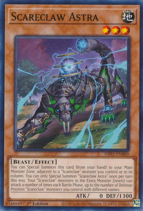 Image for Scareclaw Astra (DIFO-EN009) (DIFO) - YuGiOh