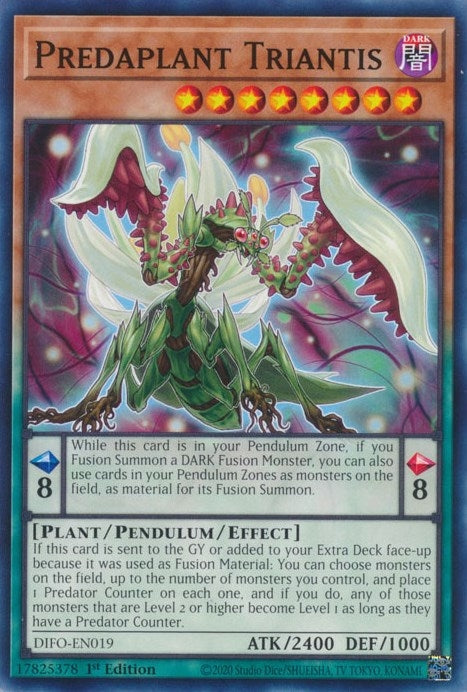 Image for Predaplant Triantis (DIFO-EN019) (DIFO) - YuGiOh