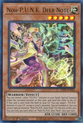 Image for Noh-P.U.N.K. Deer Note (DIFO-EN022) (DIFO) - YuGiOh