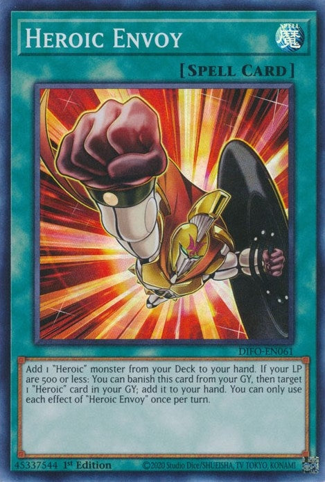 Image for Heroic Envoy (DIFO-EN061) (DIFO) - YuGiOh