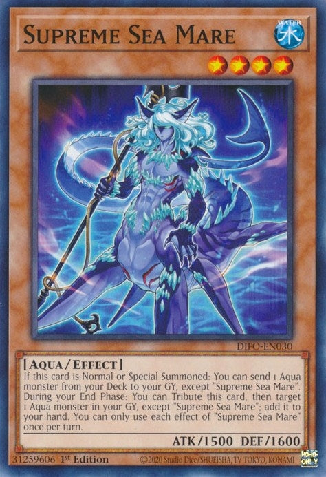Image for Supreme Sea Mare (DIFO-EN030) (DIFO) - YuGiOh