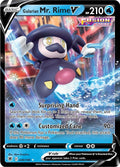 Image for Galarian Mr. Rime V (049/189) (SWSH10) - Pokemon