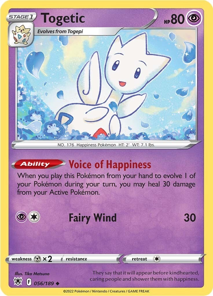 Image for Togetic (056/189) (SWSH10) - Pokemon