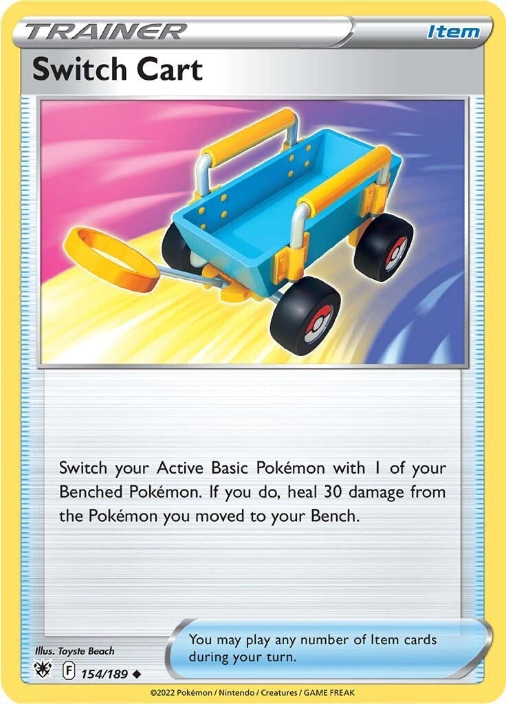 Image for Switch Cart (154/189) (SWSH10) - Pokemon