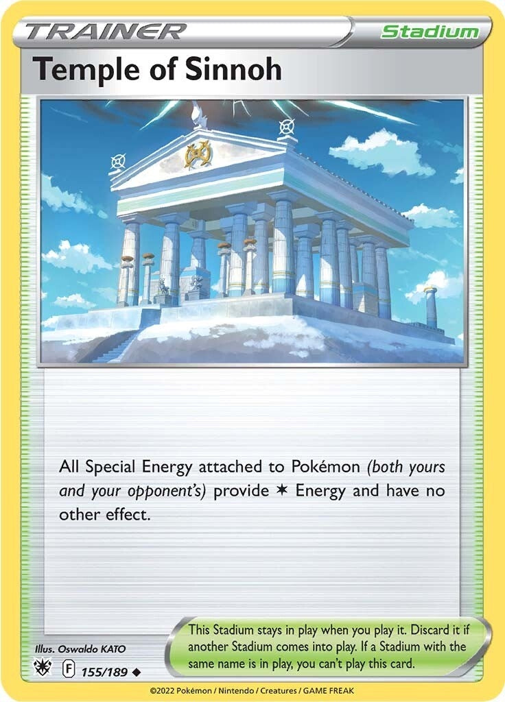 Image for Temple of Sinnoh (155/189) (SWSH10) - Pokemon