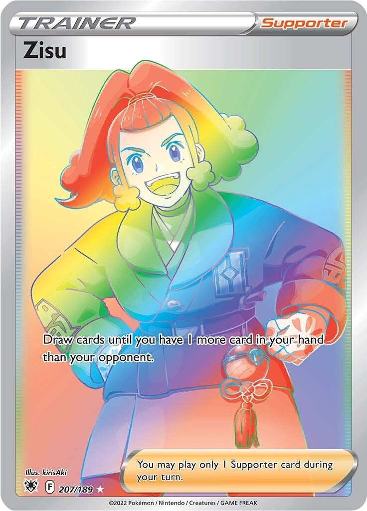 Image for Zisu (Secret) (207/189) (SWSH10) - Pokemon