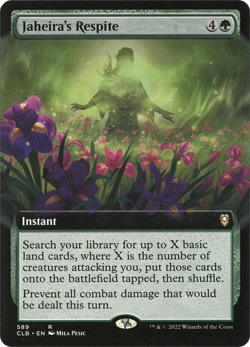 Image for Jaheira's Respite (Extended Art) (589) (Commander Legends: Battle for Baldur's Gate) - Magic: The Gathering