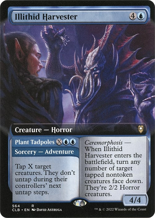 Image for Illithid Harvester (Extended Art) (564) (Commander Legends: Battle for Baldur's Gate) - Magic: The Gathering