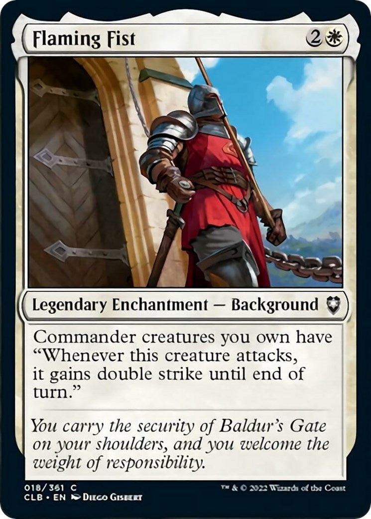 Image for Flaming Fist (18) (Commander Legends: Battle for Baldur's Gate) - Magic: The Gathering