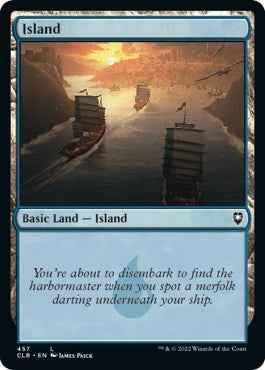 Image for Island (457) (457) (Commander Legends: Battle for Baldur's Gate) - Magic: The Gathering