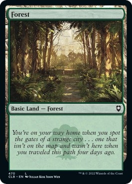 Image for Forest (470) (470) (Commander Legends: Battle for Baldur's Gate) - Magic: The Gathering