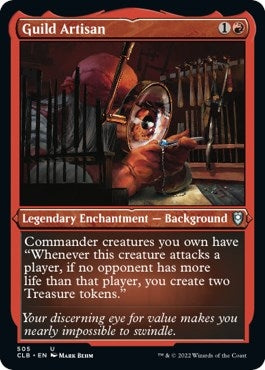 Image for Guild Artisan (Foil Etched) (505) (Commander Legends: Battle for Baldur's Gate) - Magic: The Gathering