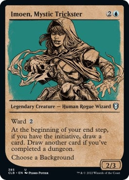 Image for Imoen, Mystic Trickster (Showcase) (385) (Commander Legends: Battle for Baldur's Gate) - Magic: The Gathering