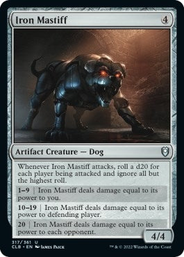 Image for Iron Mastiff (317) (Commander Legends: Battle for Baldur's Gate) - Magic: The Gathering