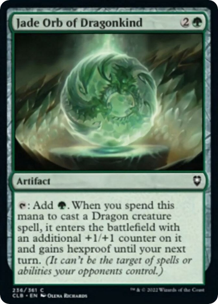 Image for Jade Orb of Dragonkind (236) (Commander Legends: Battle for Baldur's Gate) - Magic: The Gathering