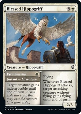 Image for Blessed Hippogriff (11) (Commander Legends: Battle for Baldur's Gate) - Magic: The Gathering