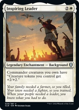 Image for Inspiring Leader (28) (Commander Legends: Battle for Baldur's Gate) - Magic: The Gathering