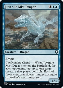 Image for Juvenile Mist Dragon (79) (Commander Legends: Battle for Baldur's Gate) - Magic: The Gathering