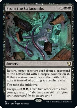 Image for From the Catacombs (671) (Commander Legends: Battle for Baldur's Gate) - Magic: The Gathering