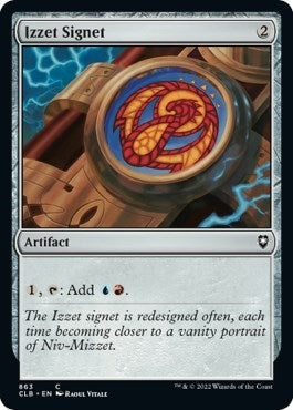 Image for Izzet Signet (863) (Commander Legends: Battle for Baldur's Gate) - Magic: The Gathering