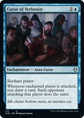Image for Curse of Verbosity (717) (Commander Legends: Battle for Baldur's Gate) - Magic: The Gathering