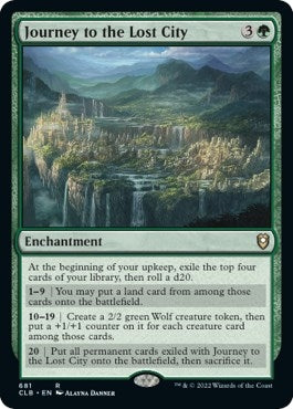 Image for Journey to the Lost City (681) (Commander Legends: Battle for Baldur's Gate) - Magic: The Gathering