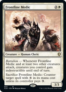 Image for Frontline Medic (693) (Commander Legends: Battle for Baldur's Gate) - Magic: The Gathering