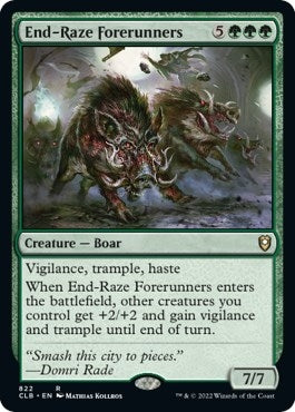 Image for End-Raze Forerunners (822) (Commander Legends: Battle for Baldur's Gate) - Magic: The Gathering