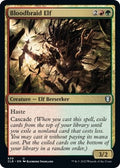 Image for Bloodbraid Elf (839) (Commander Legends: Battle for Baldur's Gate) - Magic: The Gathering