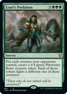 Image for Ezuri's Predation (824) (Commander Legends: Battle for Baldur's Gate) - Magic: The Gathering