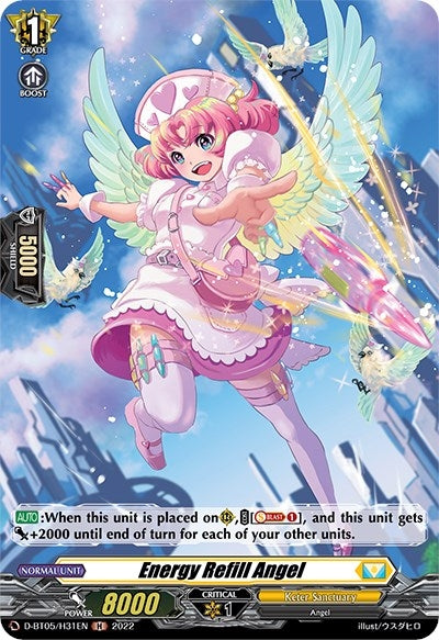 Image for Energy Refill Angel (Holo) (D-BT05/H31EN) (D-BT05: Triumphant Return of the Brave Heroes) - Cardfight Vanguard