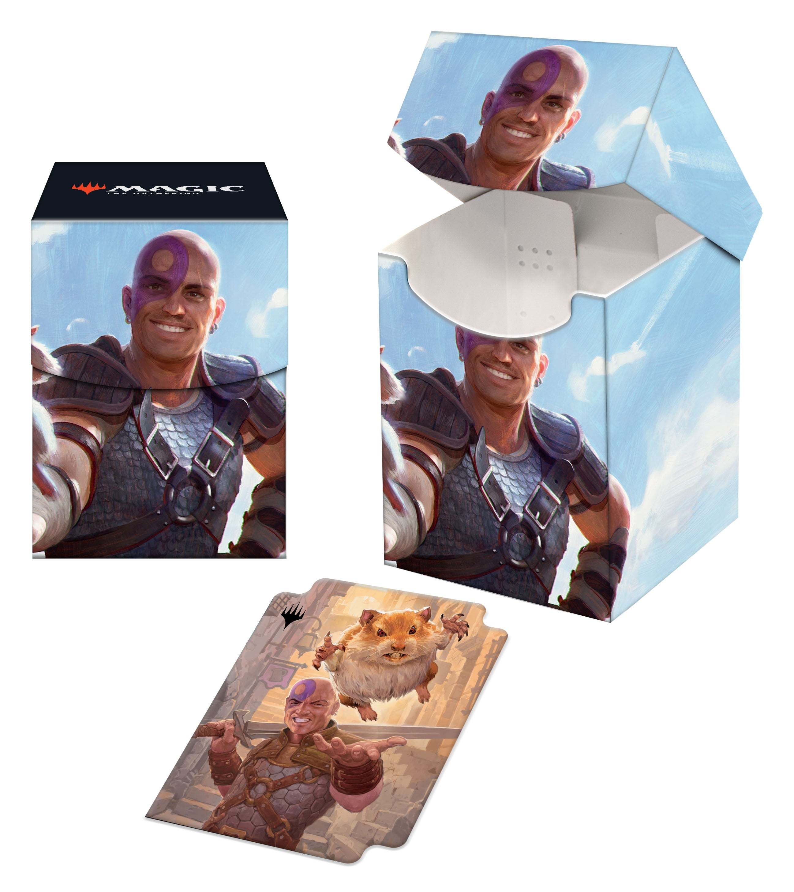 Image for Commander Legends: Battle for Baldur's Gate 100+ Deck Box Minsc & Boo (V2) for Magic: The Gathering - Deck Boxes