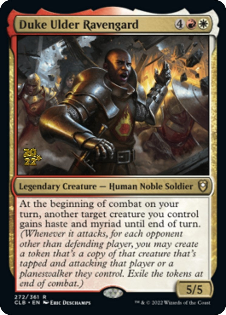 Image for Duke Ulder Ravengard (272) (Prerelease Cards) - Magic: The Gathering