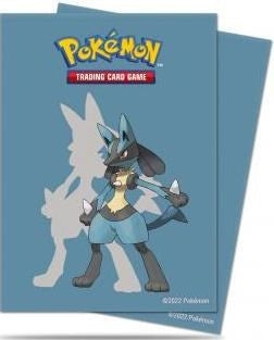 Image for Standard Deck Protector Sleeves for Pokemon - Lucario (65-Pack) - Card Sleeves