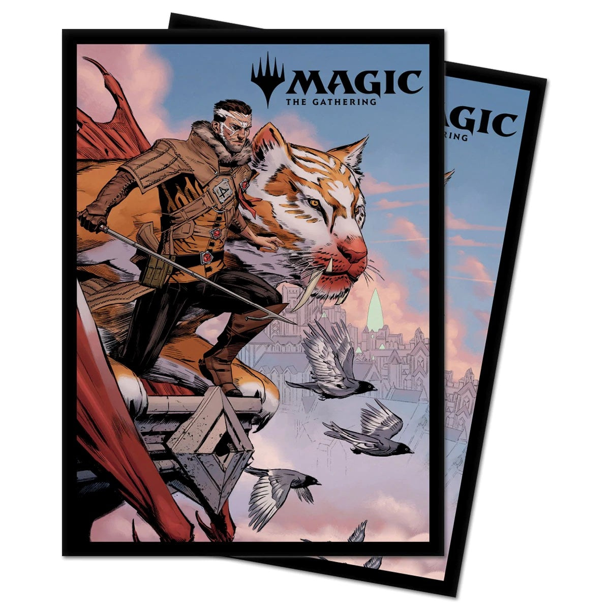 Image for Ikoria: Lair of Behemoths Standard Deck Protectors - Lukka, Coppercoat Outcast Alternate Art (100-Pack) - Card Sleeves