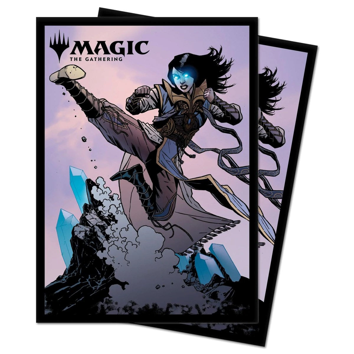 Image for Ikoria: Lair of Behemoths Standard Deck Protectors - Narset of the Ancient Way Alternate Art (100-Pack) - Card Sleeves