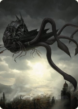 Image for Nautiloid Ship Art Card (80) (Commander Legends: Battle for Baldur's Gate) - Magic: The Gathering