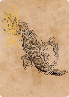 Image for Decanter of Endless Water Art Card (Gold-Stamped Signature) (79) (Commander Legends: Battle for Baldur's Gate) - Magic: The Gathering