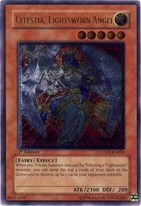Image for Celestia, Lightsworn Angel (UTR) (LODT-EN024) (LODT) - YuGiOh