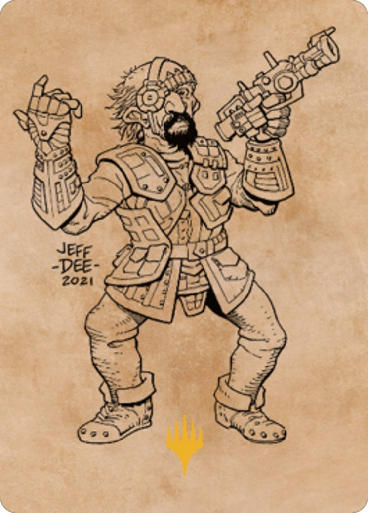 Image for Jan Jansen, Chaos Crafter Art Card (Gold-Stamped) (66) (Commander Legends: Battle for Baldur's Gate) - Magic: The Gathering