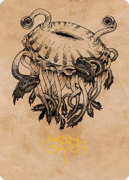 Image for Gluntch, the Bestower Art Card (Gold-Stamped Signature) (65) (Commander Legends: Battle for Baldur's Gate) - Magic: The Gathering