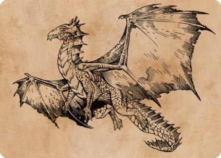Image for Ancient Bronze Dragon Art Card (58/81) (58) (Commander Legends: Battle for Baldur's Gate) - Magic: The Gathering